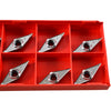 Pack of 10 NEW Vargus VCGT331-AFV12K Carbide Turning Insert Diamond V12K
