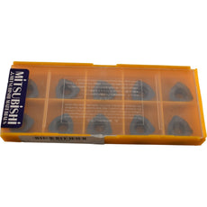 Pack of 10 NEW Mitsubishi JDMW140520ZDSR-FT MP6120 Carbide Milling Insert Trigon