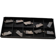 Pack of 10 NEW Horizon HTN WF072006 02 C23 Carbide Grooving Inserts