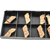 Pack of 10 NEW Horizon HGD 3125LK 323FG Carbide Grooving Insert RH