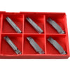 Pack of 8 NEW Mitsubishi GY2G0500H020N-MF RT9010 Carbide Grooving Insert