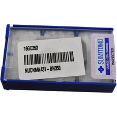 NEW Sumitomo NUCNMA431 BN350 CBN Turning Insert Rhombic