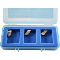 Pack of 3 NEW Shape-Master EDP 13275 NT-2R Rev B SM-800 CBN Grooving Insert