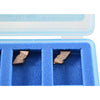 Pack of 3 NEW Shape-Master EDP 13275 NT-2R Rev B SM-800 CBN Grooving Insert