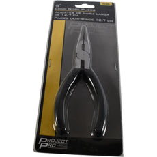 NEW Performance Tool 1105 Project Pro 5'' Long Nose Pliers Cutter Alloy Steel