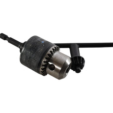 1.5-10mm 3/8-24UNF Keyed Drill Chuck with Replacement Key Steel Power Tool Part