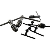 Mixed Lot T-Handle Tap Wrench Set Drill Chuck and Keys