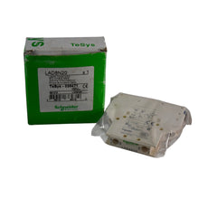 NEW Schneider Electric LAD8N20 TeSys Auxiliary Contact Block 2NO Side Mount