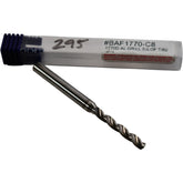 NEW Harvey Tool BAF1770-C8 .1770D Al Drill 5xLOF TiB2 Carbide