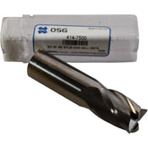 NEW OSG 414-7500 SC 4F SE Stub End Mill 3/4'' D Solid Carbide