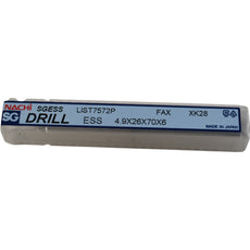 NEW Nachi LIST 7572P SGESS Drill 4.9mm Stub HSS TiCN Coated