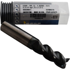 NEW Iscar 3398978 Square End Mill 1/2'' Dia 3FL Solid Carbide DLC ECAI-B3.5-1.3-CR0-3EC