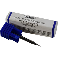 NEW Best Carbide 523-20312 1/32'' End Mill 2FL 1/8'' Shank Solid Carbide