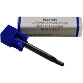NEW Best Carbide 533-31563 Solid Carbide End Mill 3 Flute 5/32