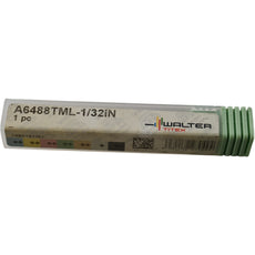 NEW Walter A6488TML-1/32IN Solid Carbide Drill 8xD 140 Deg