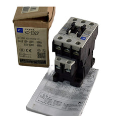 NEW Fuji Electric SC-E02P Magnetic Contactor 3 Pole 9A 20A Continuous 600V IEC