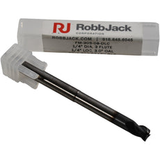 NEW Robb Jack FM-305-08-DLC Solid Carbide 3 Flute 1/4'' End Mill