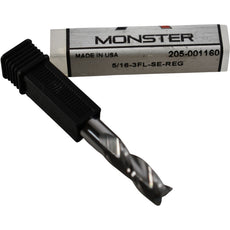 NEW Monster 205-001160 Solid Carbide 3 Flute 5/16'' SE Square End Mill