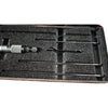 Starrett 449 Depth Micrometer Set 0-6 inch Flat Blade Gage