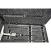 Starrett 449 Depth Micrometer Set 0-6 inch Flat Blade Gage