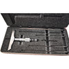 Starrett 449 Depth Micrometer Set 0-6 inch Flat Blade Gage