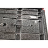 Starrett 449 Depth Micrometer Set 0-6 inch Flat Blade Inspection Gage