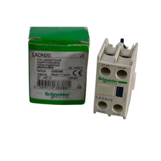 NEW Schneider Electric LADN20 TeSys Auxiliary Contact Block 2NO 690V 10A