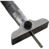 Mitutoyo 128-105 Depth Micrometer 0-1 inch 2.5 inch Base 0.001 Grad