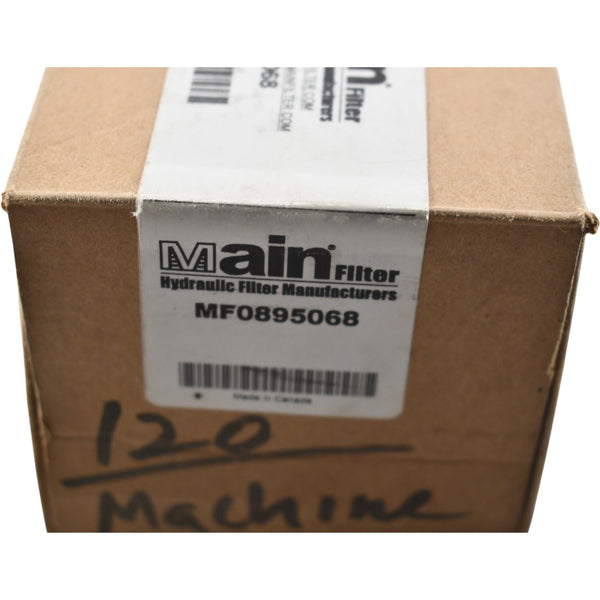 NEW Main Filter MF0895068 Hydraulic Filter Element 100 Micron Wire Mes ...