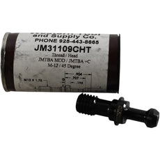 NEW Western Tool and Supply JM31109CHT Retention Knob BT30 M12 45 Degree