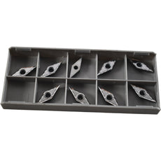 NEW Pack of 9 Iscar VCGT 220-AS IC20 Carbide Turning Inserts 35 Deg Diamond