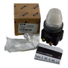 NEW Eaton HT8HFWV7 Pilot Light 120V White Lens HT800 Series 30.5mm Round