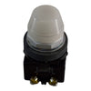NEW Eaton HT8HFWV7 Pilot Light 120V White Lens HT800 Series 30.5mm Round
