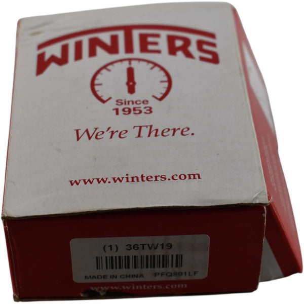 NEW Winters PFQ801LF 36TW19 Lead Free Vacuum Gauge 30 in Hg 2.5 in Dia ...