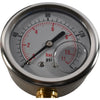 NEW Dynamic Fluid Components CF1P-010A Pressure Gauge 160 PSI 2.5 in 1/4 NPT