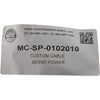NEW MTC Machine Tool Cables MC-SP-0102010 Servo Power Custom Cable CNC
