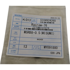 Pack of 13 NEW Makino Z275N0101019 MSRB8-0.5 Washer CNC Machine Part