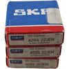 Lot of 3 NEW SKF 6204 2ZJEM Deep Groove Ball Bearing 20mm Bore C3 Shielded