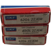 Lot of 3 NEW SKF 6204 2ZJEM Deep Groove Ball Bearing 20mm Bore C3 Shielded