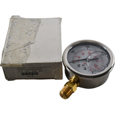 NEW Dynamic Fluid Components CF1P-070A 1000 PSI 2.5 Glycerine Pressure Gauge