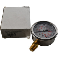 NEW Dynamic Fluid Components CF1P-140A 2000 PSI 2.5 Glycerine Pressure Gauge