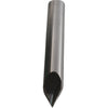 NEW Bassett B10020 MCH-2R Carbide Chamfer Mill 3/8 Dia 2 Flute 60 Deg