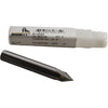 NEW Bassett B10020 MCH-2R Carbide Chamfer Mill 3/8 Dia 2 Flute 60 Deg