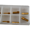 Pack of 10 NEW Widia 506103 M40 Ranger Face Groove Insert 3/16 Cut 3614667