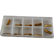 Pack of 10 NEW Widia 506103 M40 Ranger Face Groove Insert 3/16 Cut 3614667