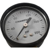 Champion 0-200 PSI Water Pressure Test Gauge 2'' Dial 3/4'' Female Hose Thread