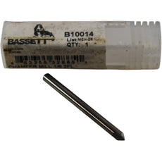 NEW Bassett B10014 MCH-2R Carbide Chamfer Mill 1/8 Dia 2 Flute 90 Deg