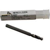 NEW Bassett B36007 DRS Carbide Stub Drill 118 Deg 4 Facet PT #7