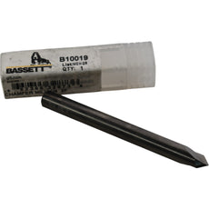 NEW Bassett B10019 MCH-2R Chamfer Mill 1/4 2F 90 Degree Carbide