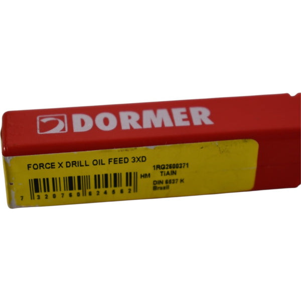 NEW Dormer R457 21/64 Force X Drill Oil Feed 3XD – VB Industrial Supply